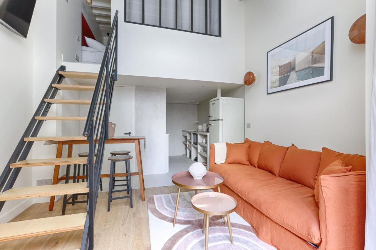 Apartamento Mykeypers - Luxury Loft 4P - Bastille/Marais 1 París Exterior foto